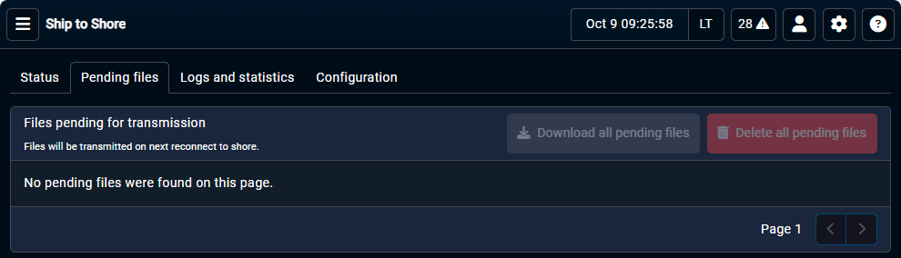 Connection Status